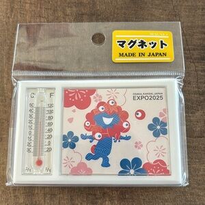 Expo 2025 Osaka Kansai Japan Thermometer and Art Display of Myaku-Myaku